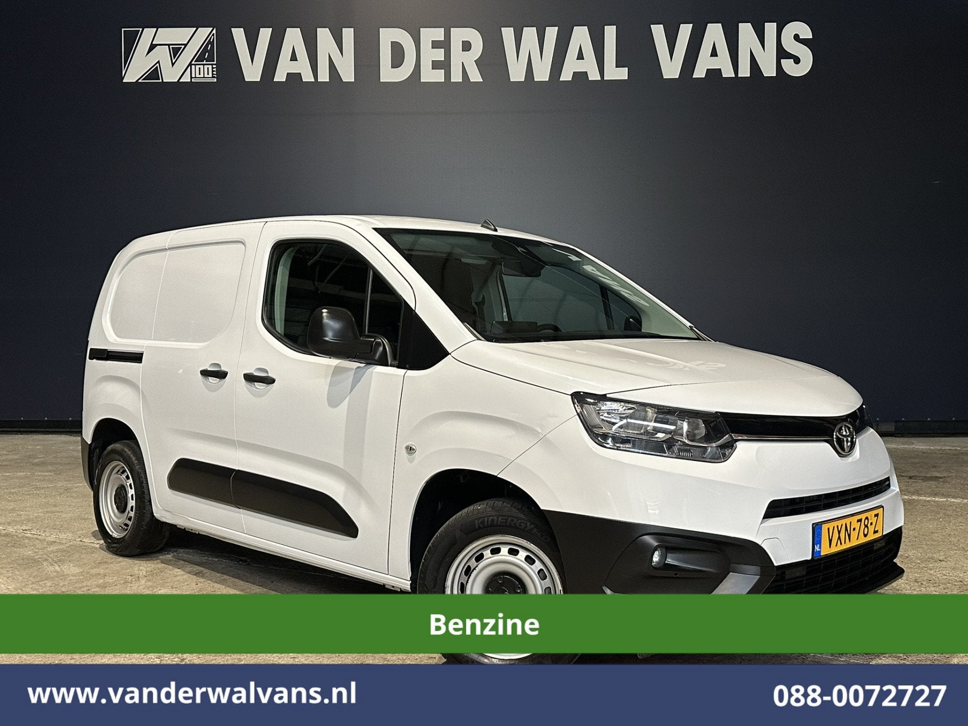 Toyota PROACE CITY 1.2 Turbo 111pk Benzine Motor L1H1 Euro6, Voorwielaandrijving, Dealer onderhouden, 1199 cc, Wit