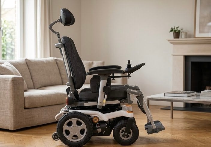 Handicare Puma 40 Elektrische Rolstoel (DEFECT), Ophalen of Verzenden, Gebruikt, Elektrische rolstoel