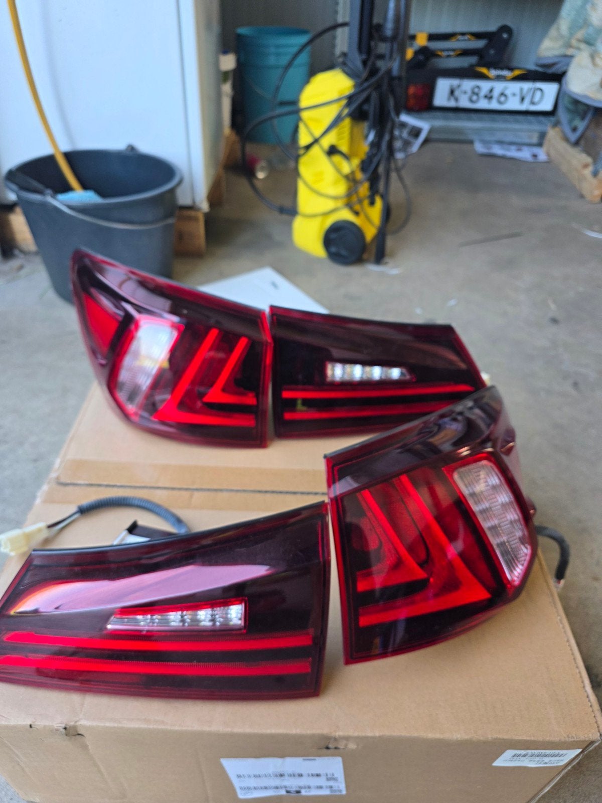 LED Achterlichten Lexus IS 250 Gen 2 (2006-2013), Ophalen of Verzenden, Gebruikt, Lexus