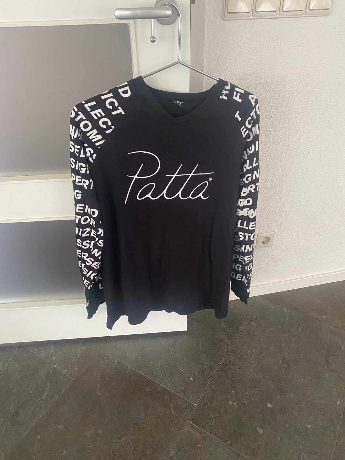 Mooi shirt Patta, Maat 52/54 (L), Zwart, Ophalen of Verzenden, Patta