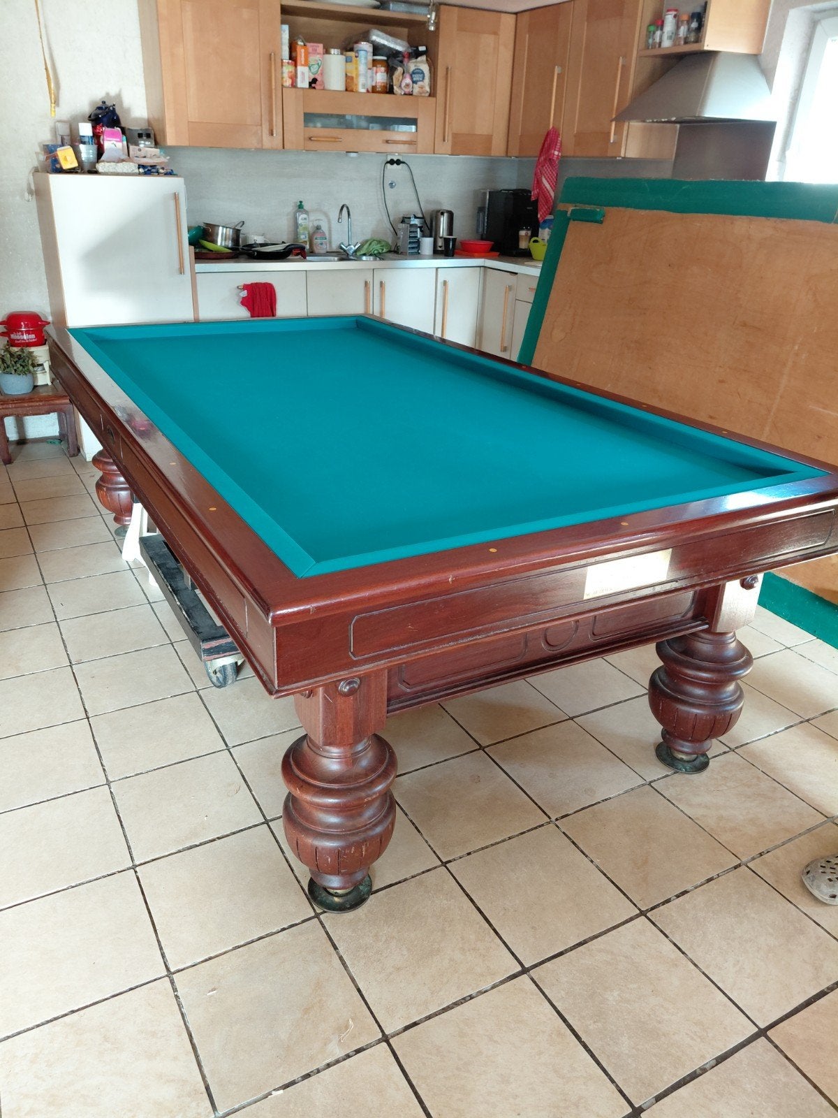 biljard tafel prof ceulemans, Ophalen, Pooltafel