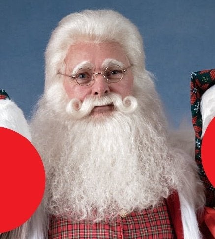Kerstman baard met kostuum, Diversen, Kerst, Ophalen, Zo goed als nieuw