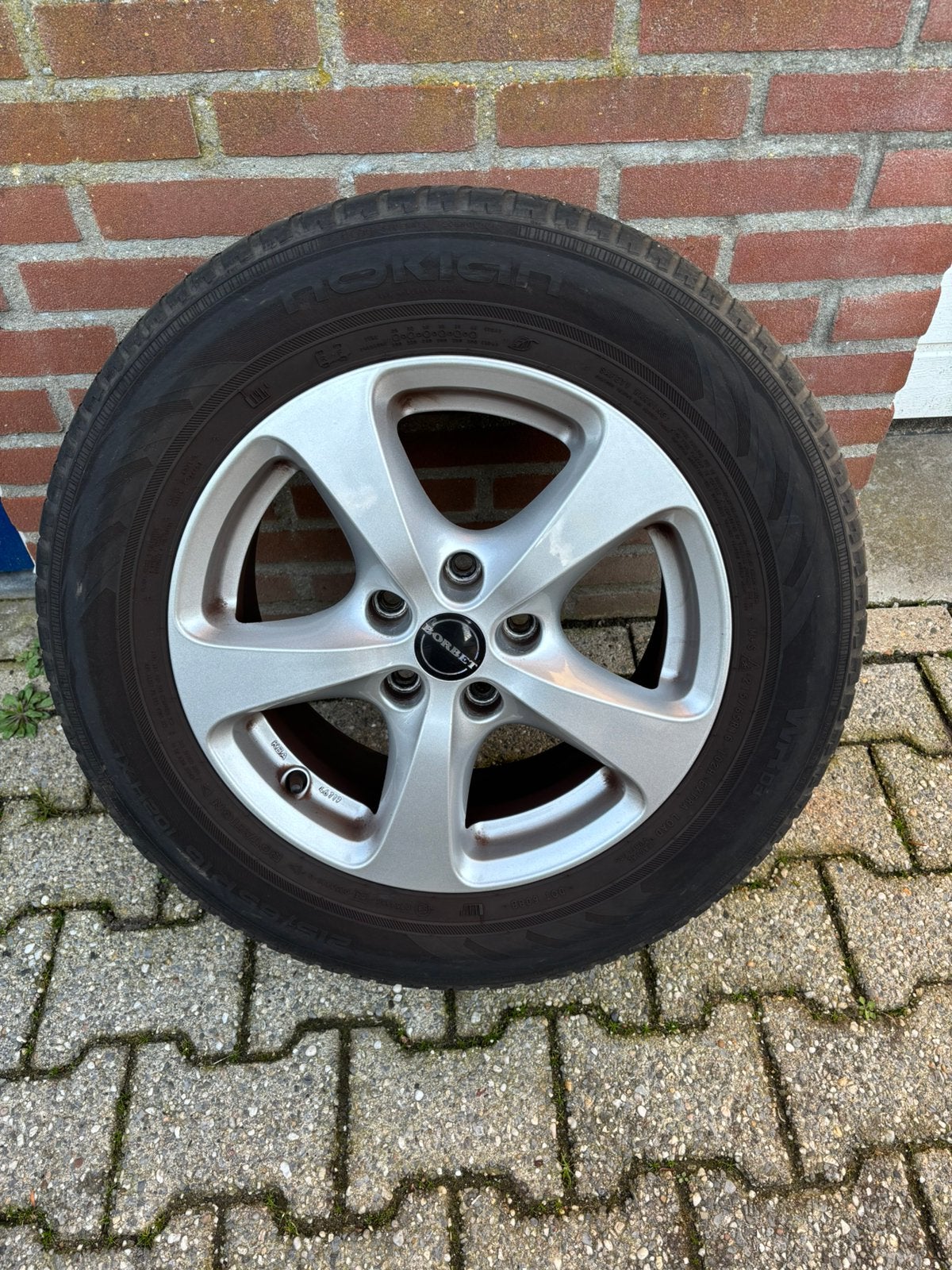 Borbet 16 inch licht metalen velgen, Ophalen, Gebruikt