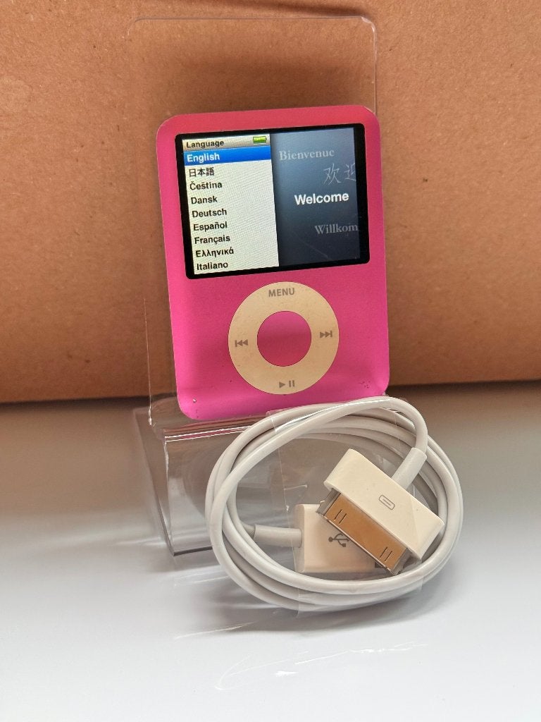 Apple iPod Nano 3 rose/Pink 8GB, Gebruikt, Ophalen of Verzenden, Roze, Nano