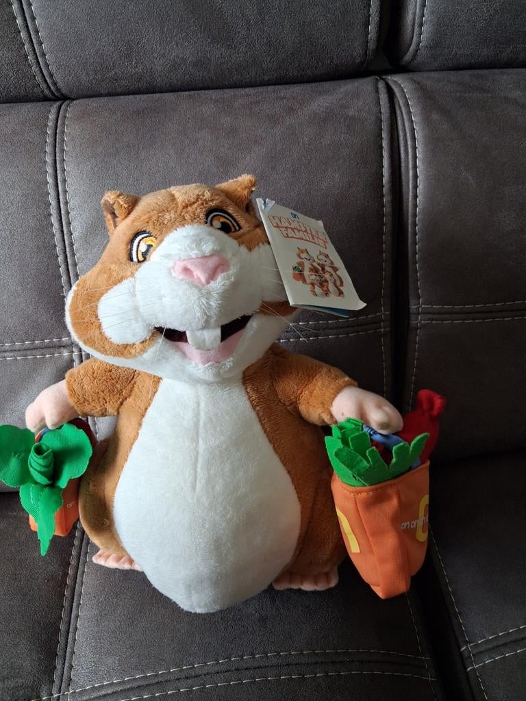 AH KNUFFEL van de hamster.fam pappa hamster met boodschappen, Kinderen en Baby's, Ophalen of Verzenden, Zo goed als nieuw, Overige typen