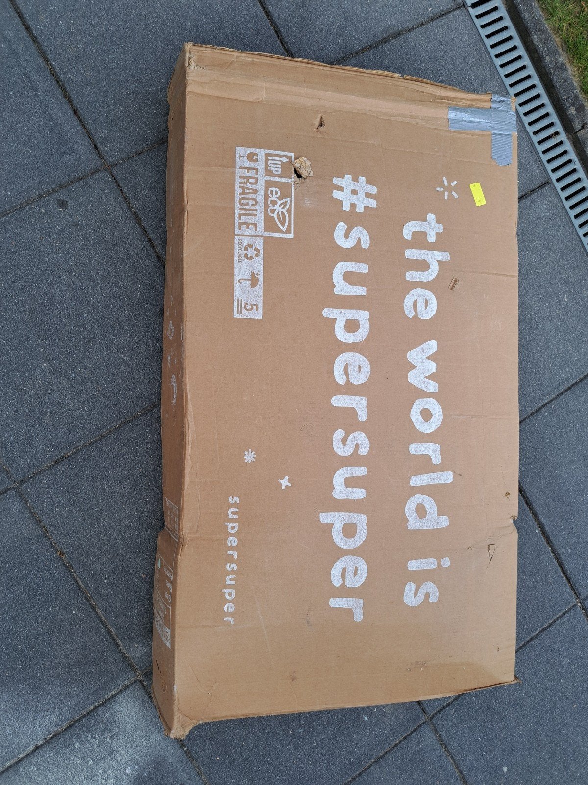 Supersuper Cooper Bamboo kinderfiets 18 inch - Pistache, Fietsen en Brommers, Fietsen | Kinderfietsjes, Ophalen, Terugtraprem