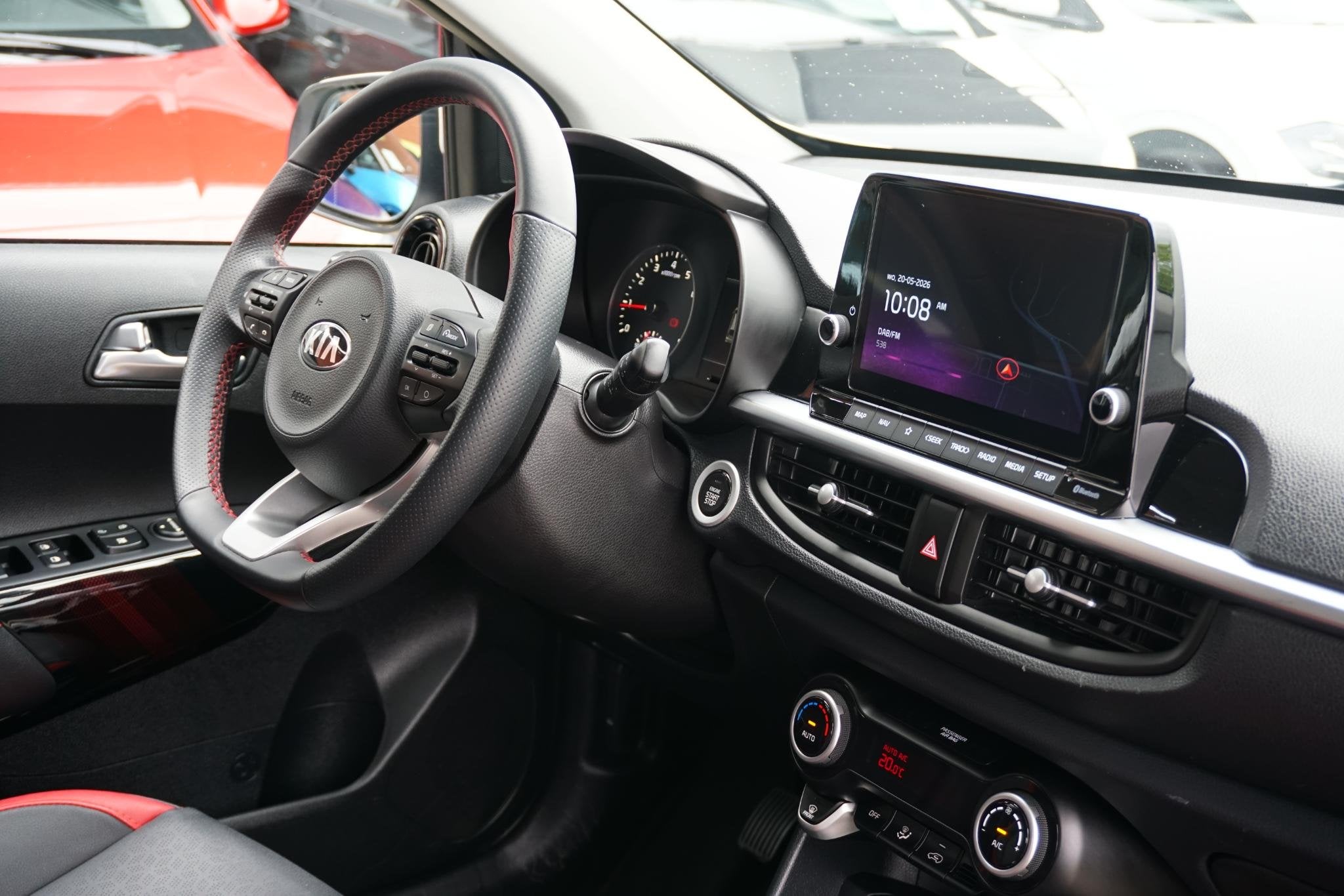 Kia Picanto 1.0 DPi GT-Line *dealer onderhouden* + CAMERA /, Auto's, Voorwielaandrijving, Automatische klimaatregeling, Gebruikt