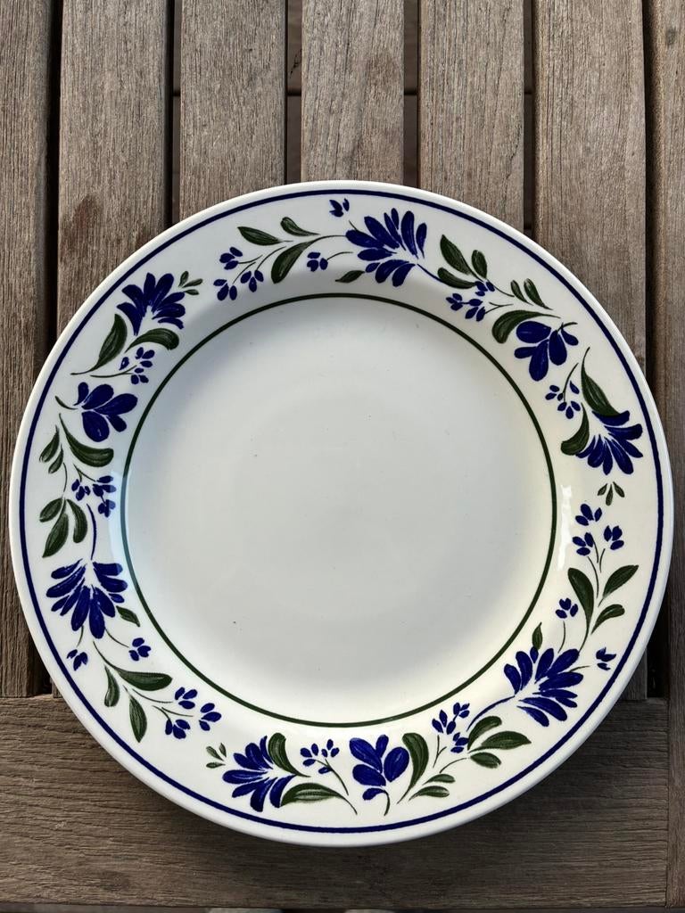 Boerenbond groen/blauw bord, Ophalen, Overige stijlen, Bord(en)