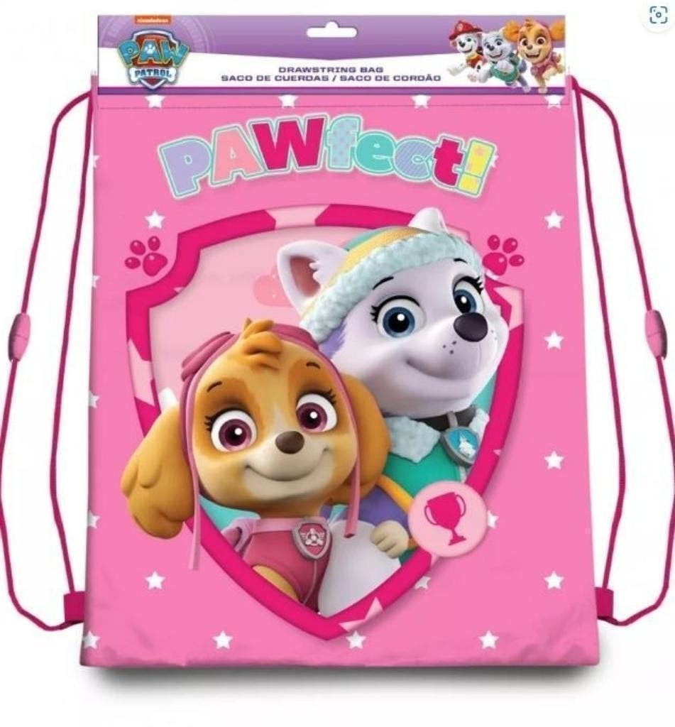 Paw Patrol Gymtas / Zwemtas / Sporttas / Rugtas - Roze, Overige merken, 25 tot 40 cm, Nieuw, Ophalen of Verzenden
