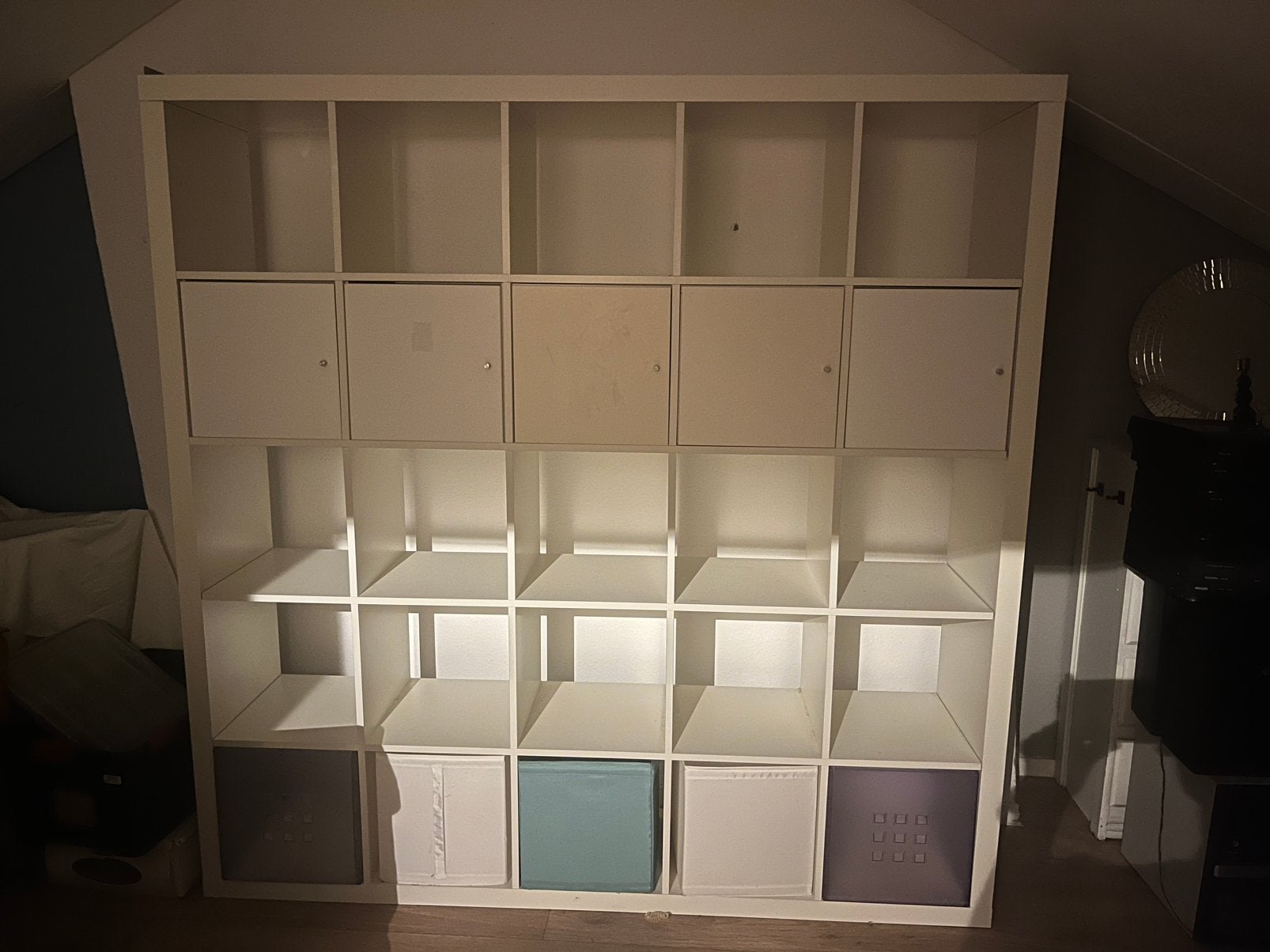 Ikea vakkenkast, Ophalen, Gebruikt