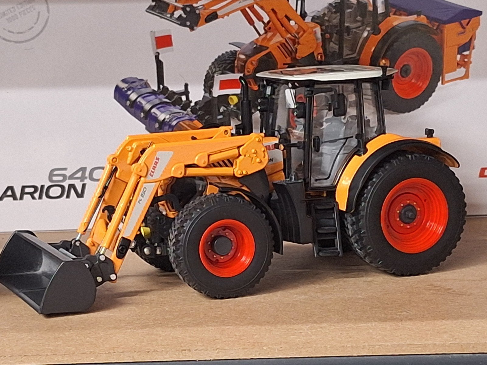 Claas Arion 640 + FL150 Voorlader Kommunal Winterdienst, Overige merken, Wiking, Tractor of Landbouw, Ophalen of Verzenden