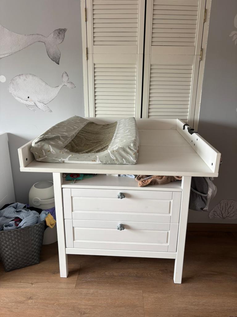 Commode + verschoontafel IKEA, Ophalen, 50 tot 70 cm, 75 tot 100 cm, 90 tot 105 cm