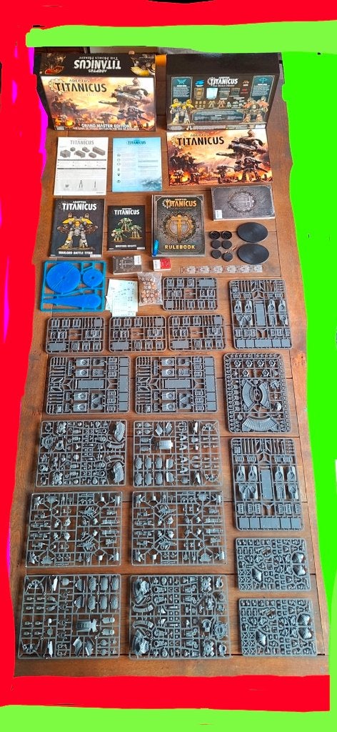 OOP NOS Adeptus Titanicus Horus Heresy Grandmaster edition, Ophalen of Verzenden, Nieuw, Warhammer, Figuurtje(s)