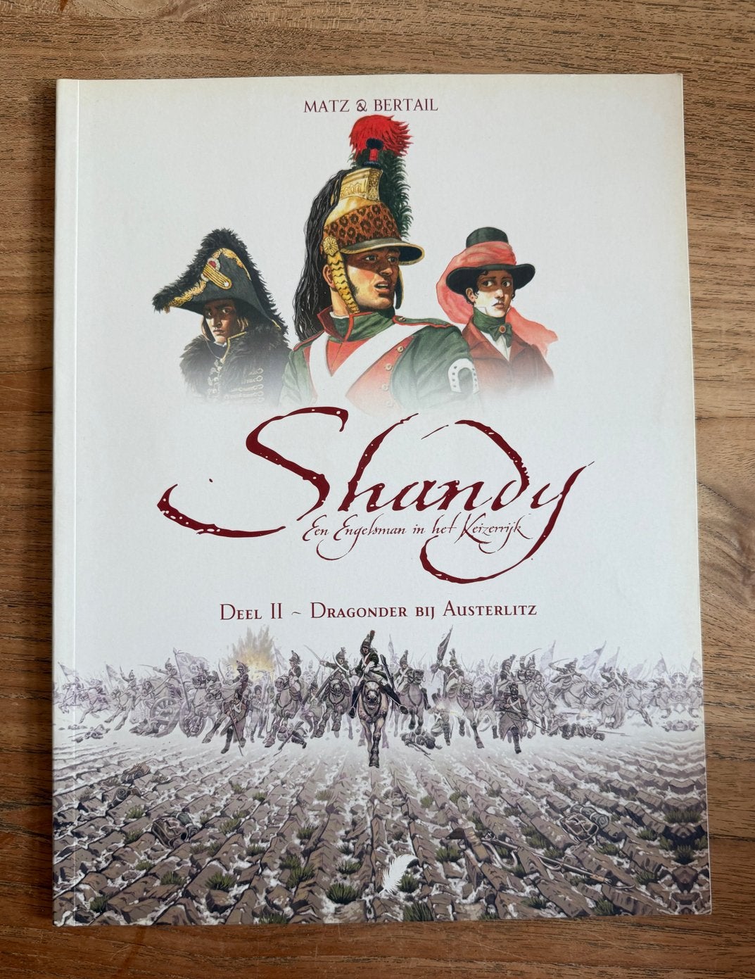 Shandy Deel II - Dragonder bij Austerlitz (Zo goed als nieuw, Eén stripboek, Ophalen of Verzenden, Zo goed als nieuw