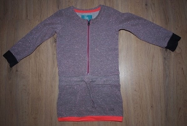 Roze Glitter Jurk LCKR (92), Gebruikt, Meisje, Ophalen of Verzenden, Jurk of Rok