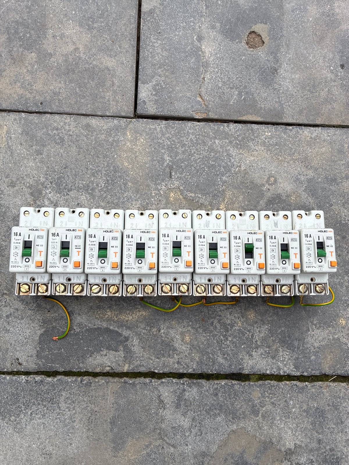 Holec Installatieautomaten 16A - Diverse types, Ophalen of Verzenden, Gebruikt, Hager, Installatieautomaat