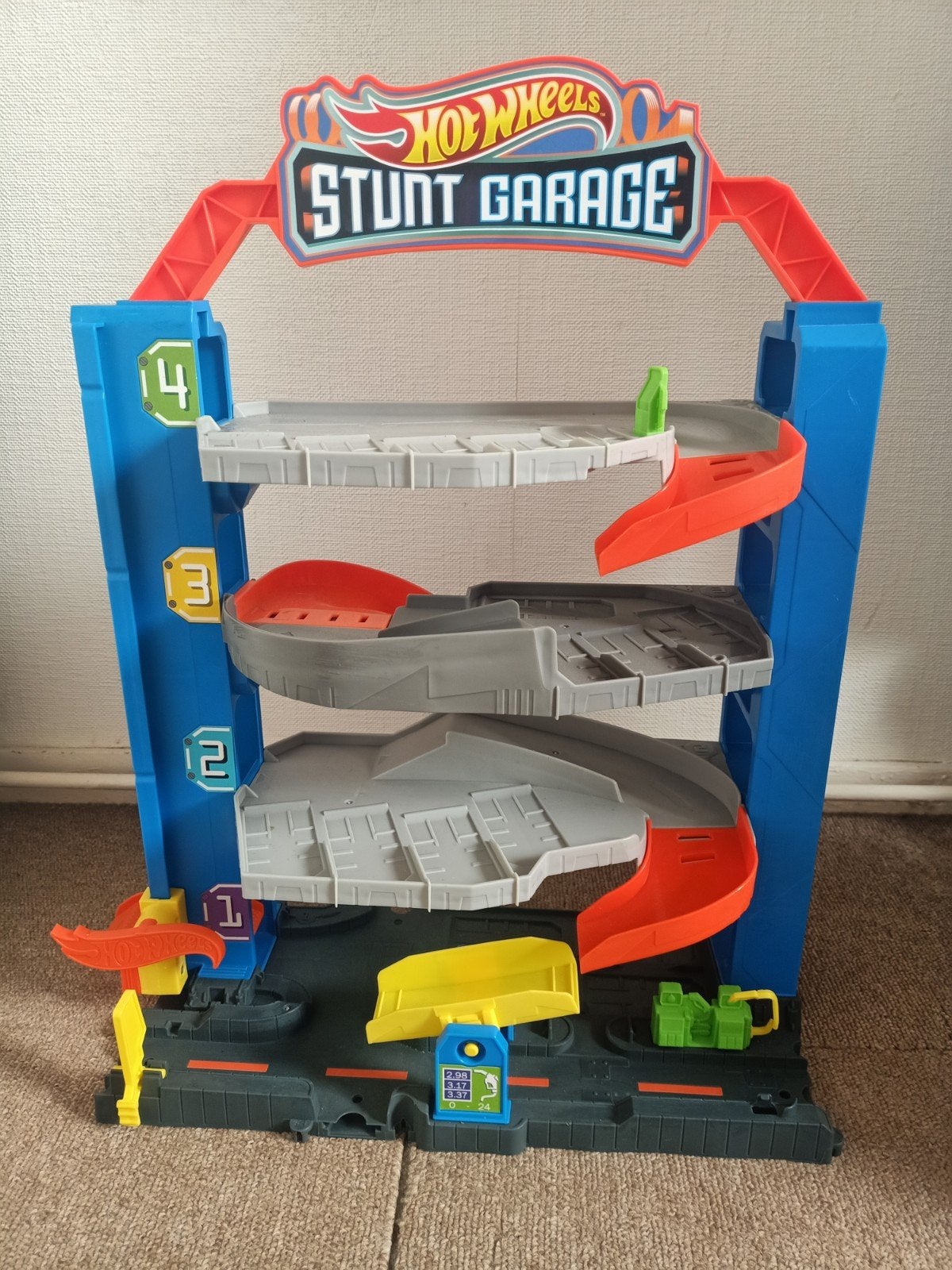 Hot Wheels Stunt Garage Speelset, Ophalen of Verzenden, Gebruikt