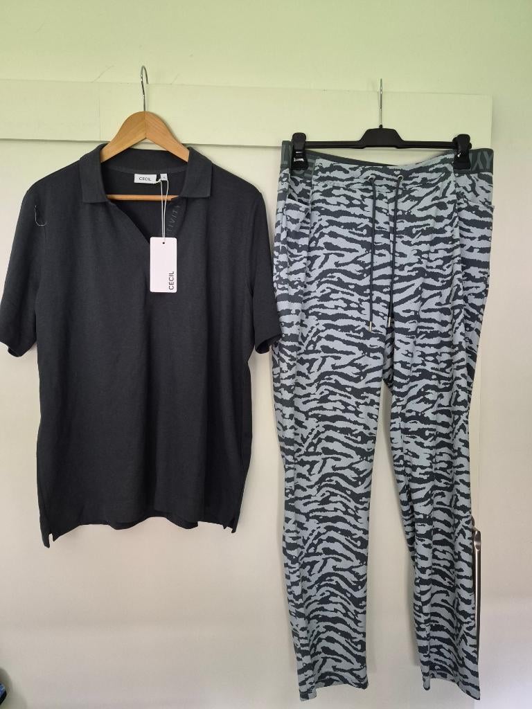NIEUW poloshirt cecil xxl 46 48 broek yest yesta maat 0=46, Blauw, Maat 46/48 (XL) of groter, Nieuw, Ophalen of Verzenden