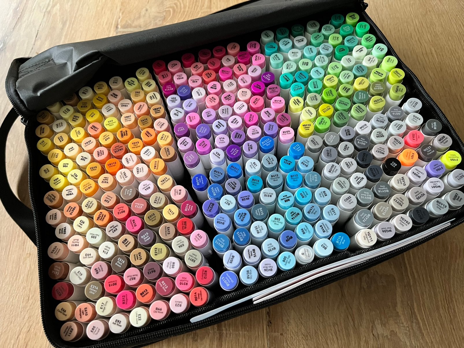 OHUHU Hononlulu B alcohol markers 320 stuks, Hobby en Vrije tijd, Tekenen, Ophalen, Nieuw, Potlood of Stift