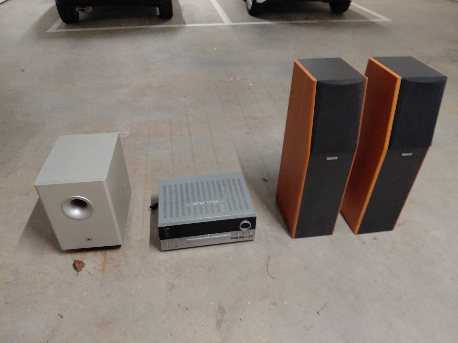 Complete home cinema set, Ophalen, Gebruikt, Speakers, Overige merken