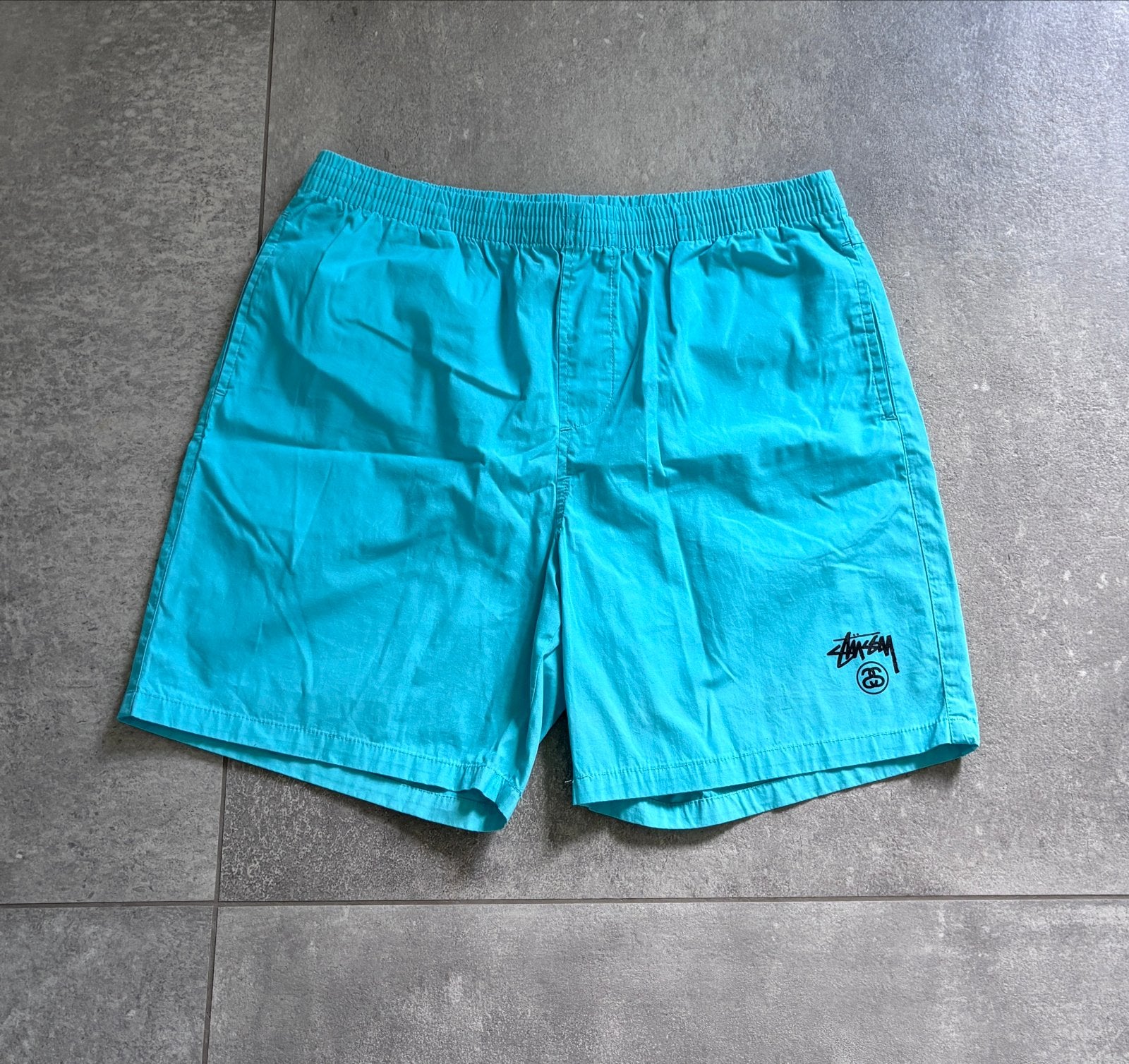 Stussy Zwemshort - Maat 34 - Turquoise, Kleding | Heren, Verzenden, Maat 52/54 (L), Blauw, Zwemshort
