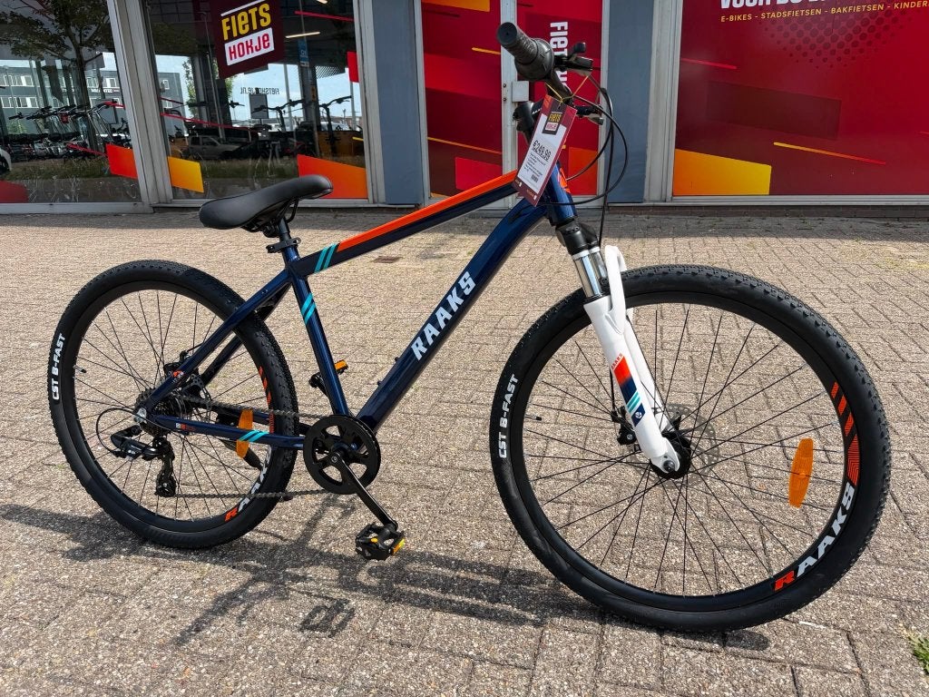 Fietshokje Beverwijk: Raaks Dakar 26" Shimano 7 MTB NIEUW, Fietsen en Brommers, Niet ingevuld, Fully, Niet ingevuld, Nieuw