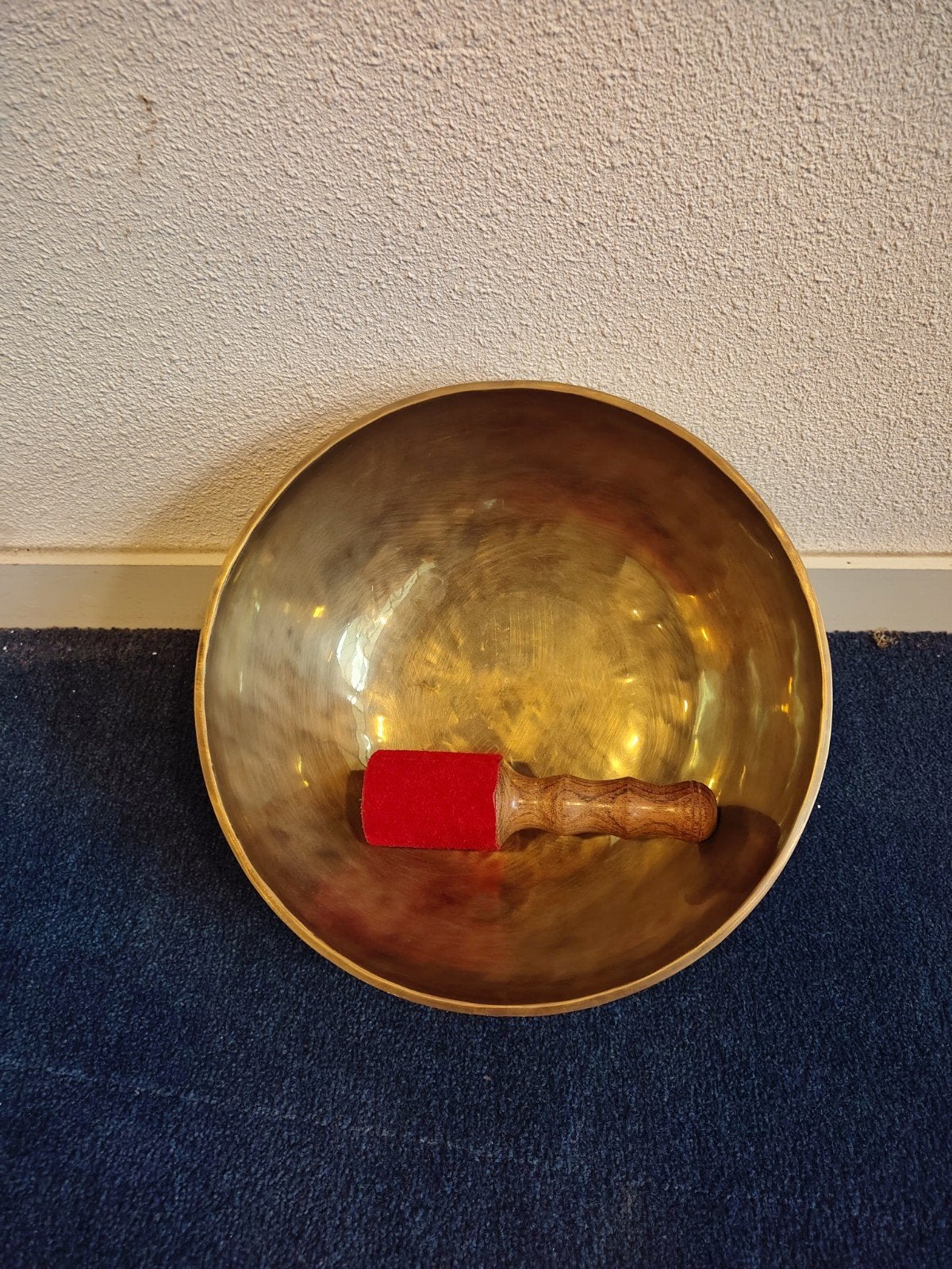 Grote Klankschaal met Klopper - Ontspanning en Meditatie, Muziek en Instrumenten, Overige Muziek en Instrumenten, Ophalen