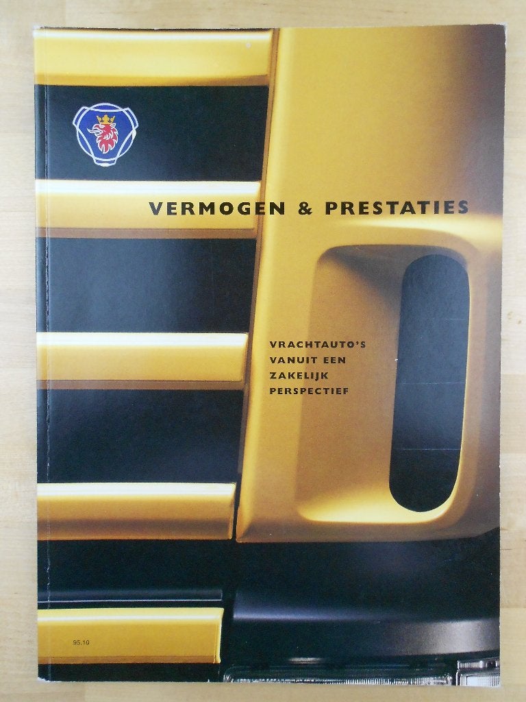 Scania Brochure 1995 – 144 124 114 94, Ophalen of Verzenden, Zo goed als nieuw, Overige merken, Scania