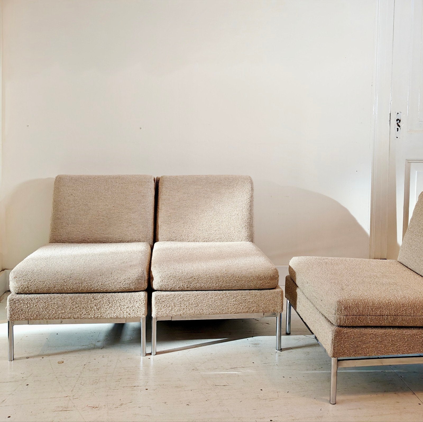Vintage elementenbank- artifort, Ophalen, Gebruikt, Devintagerie, 150 tot 200 cm