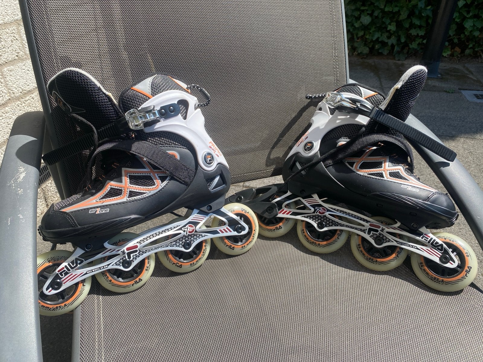 Fila inline skates met bescherming - Maat 39, Ophalen of Verzenden, Gebruikt, Dames, Inline skates 4 wielen