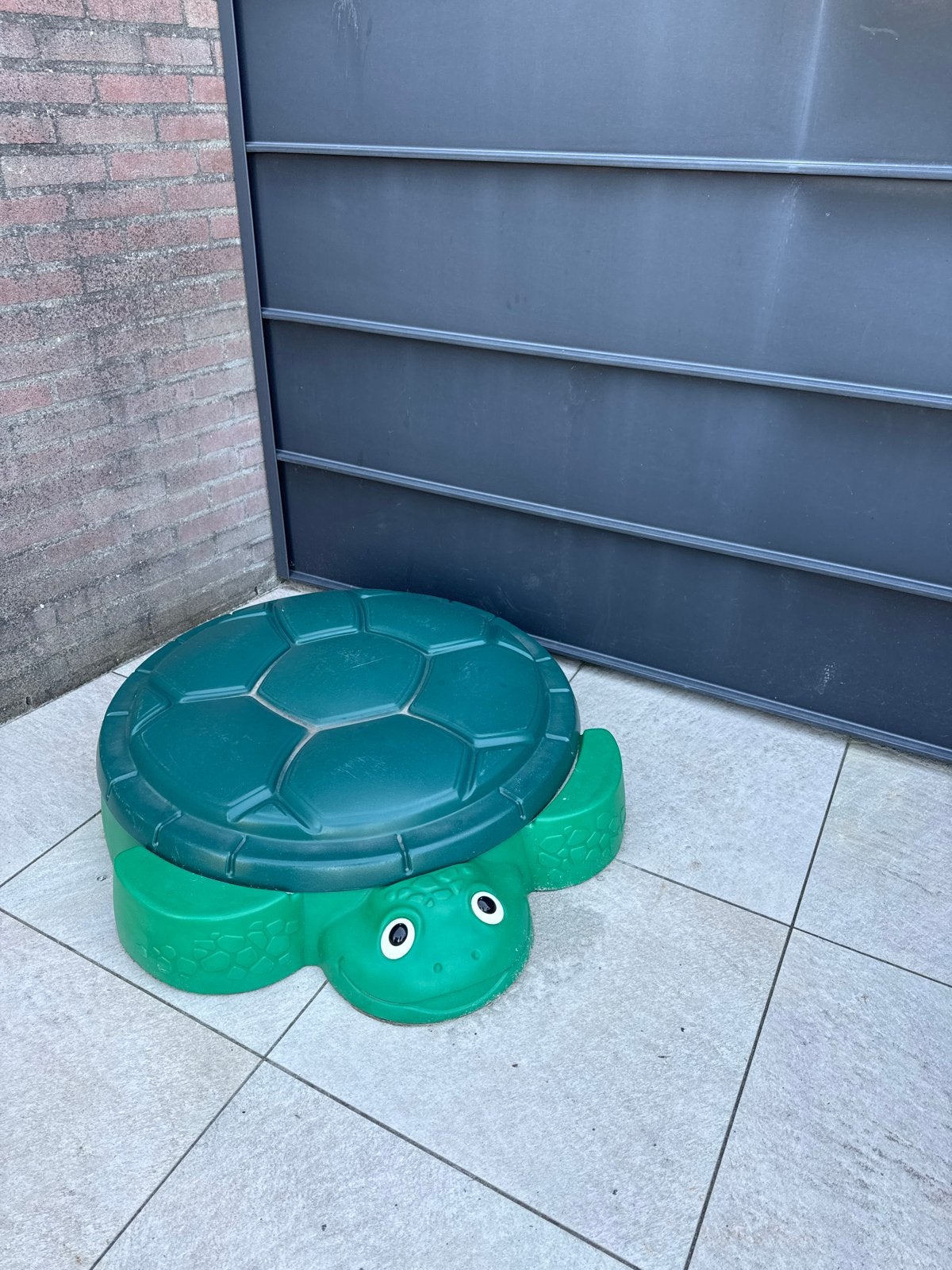 Schildpad zandbak/zwembadje, Ophalen, Gebruikt