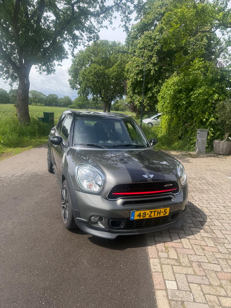 Mini Countryman 1.6 John Cooper Works AUT 2013 Grijs, Auto's, Euro 5, 75 €/maand, Vierwielaandrijving, Particulier
