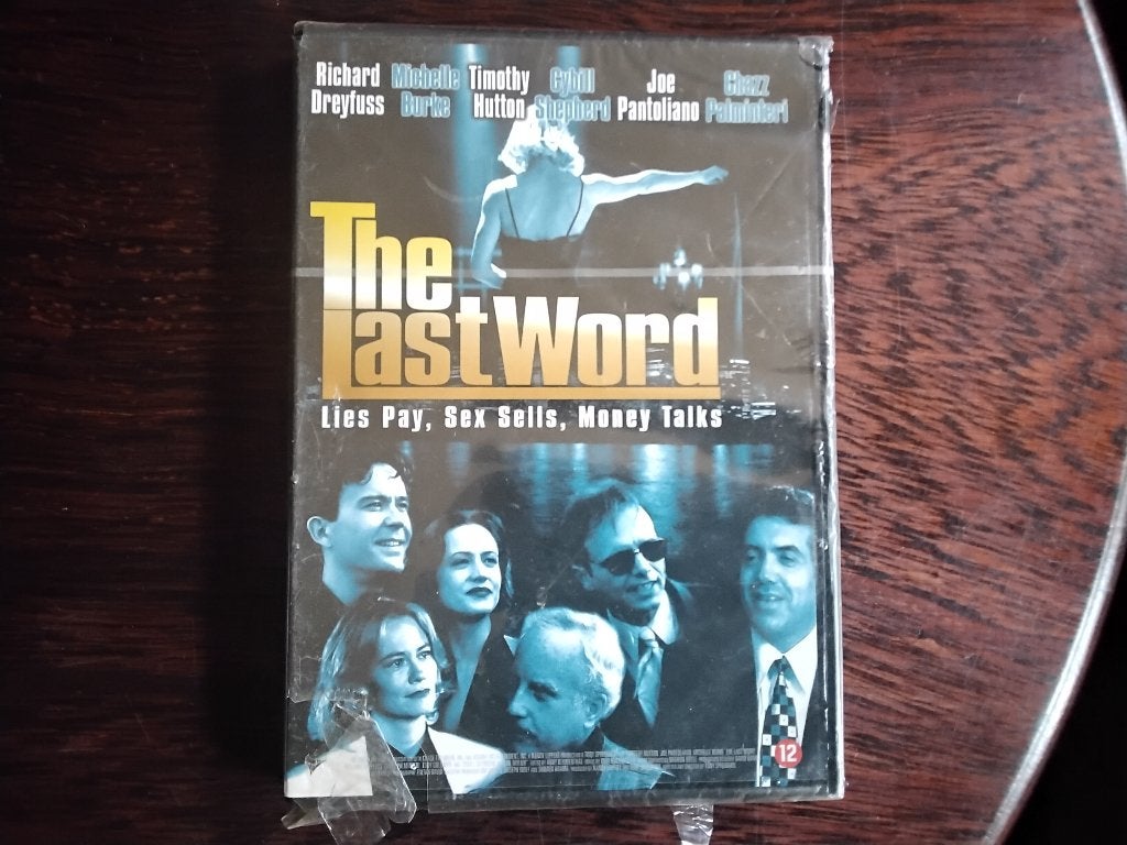 The last word, nieuw in verpakking, origineel, Engels, Nederlands, Actiethriller, Ophalen of Verzenden