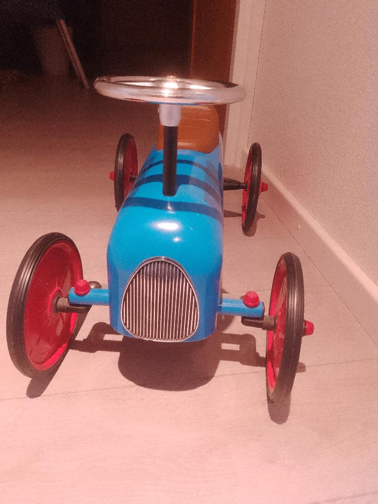 Loopauto kleur blauw, Ophalen, Zo goed als nieuw, Loopvoertuig