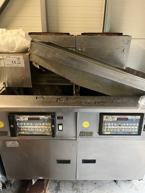 SPOED!! Henny Penny Frituur, gebruikt door Franchiseketens., 4 liter of meer, Ophalen of Verzenden, Zo goed als nieuw, Duo-friteuse