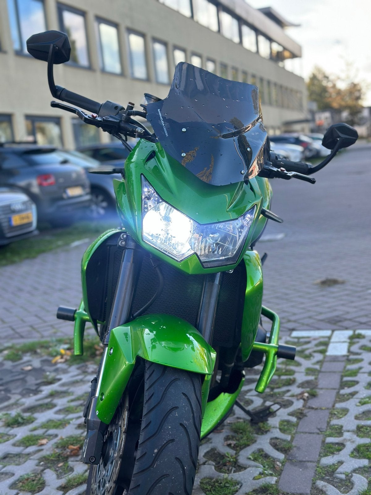 Kawasaki Z750 Groen - Naked Bike, Motoren, Sportuitlaat, Gebruikt, Particulier, Naked bike