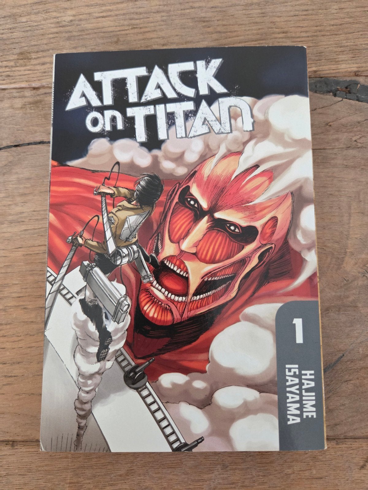 Attack on Titan Manga Deel 1 - Hajime Isayama, Ophalen of Verzenden, Zo goed als nieuw, Hajime Isayama