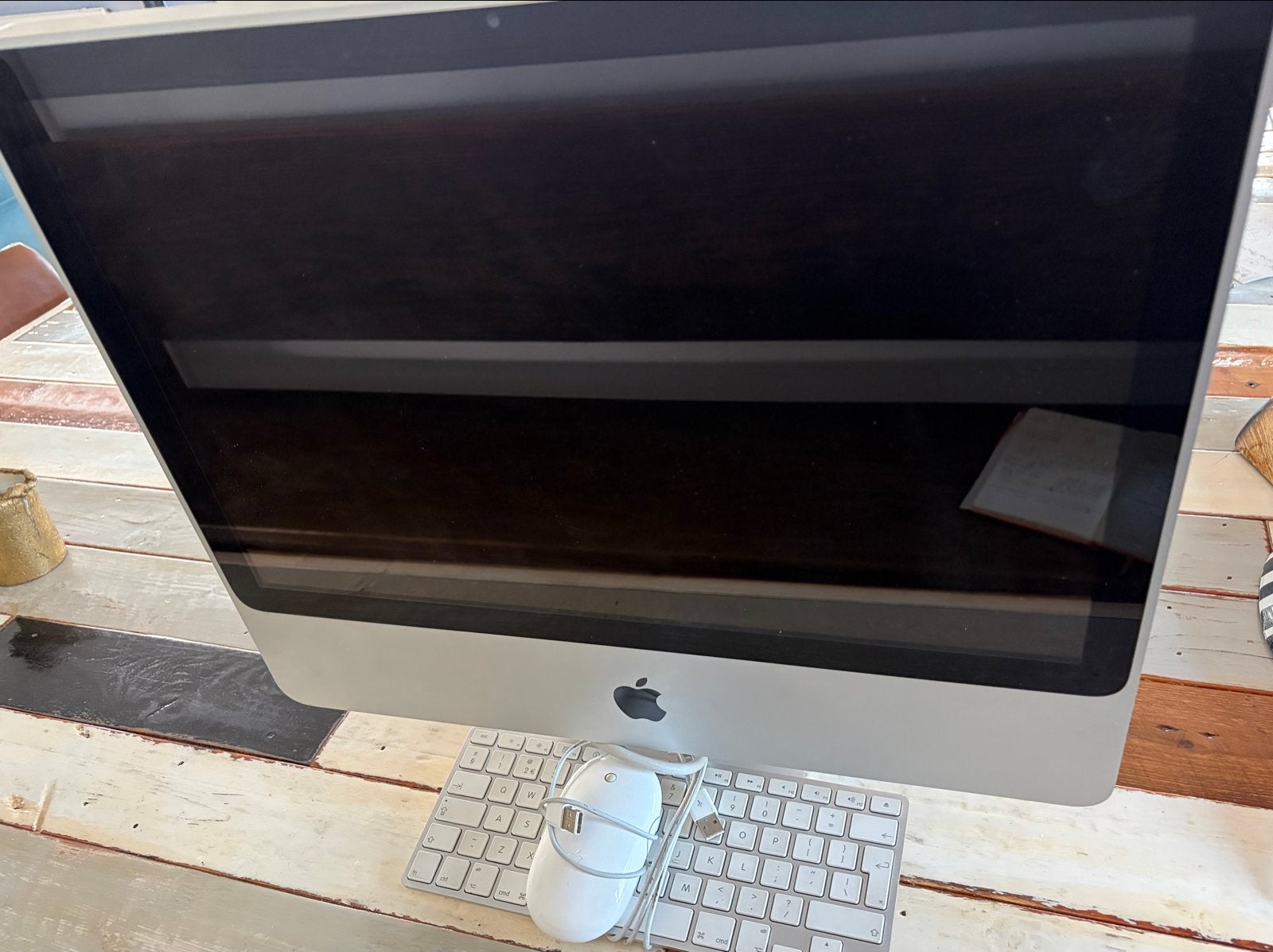 Apple iMac 20 inch (begin 2009) met muis en toetsenbord, Computers en Software, Gebruikt, IMac, Ophalen of Verzenden, Minder dan 4 GB