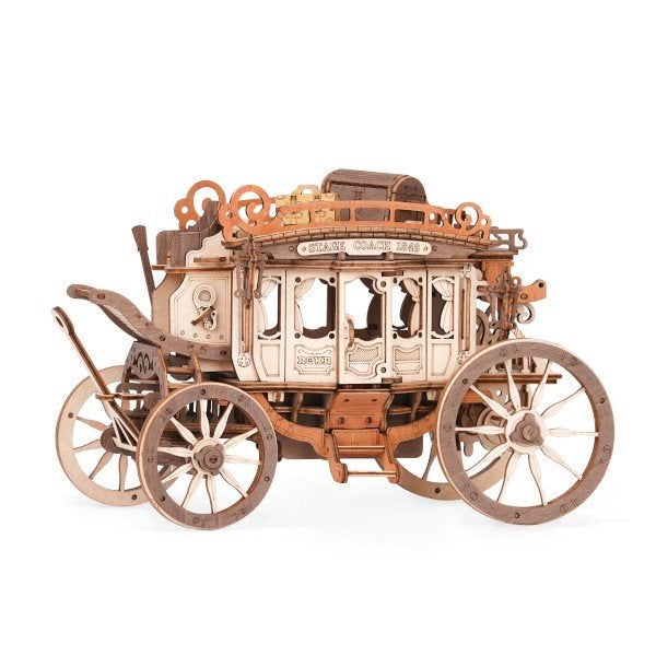 Robotime Stagecoach Music Box AMKA1 Bouwpakket Nieuw, ROKR, Gebouwen, Nieuw, Meerkleurig
