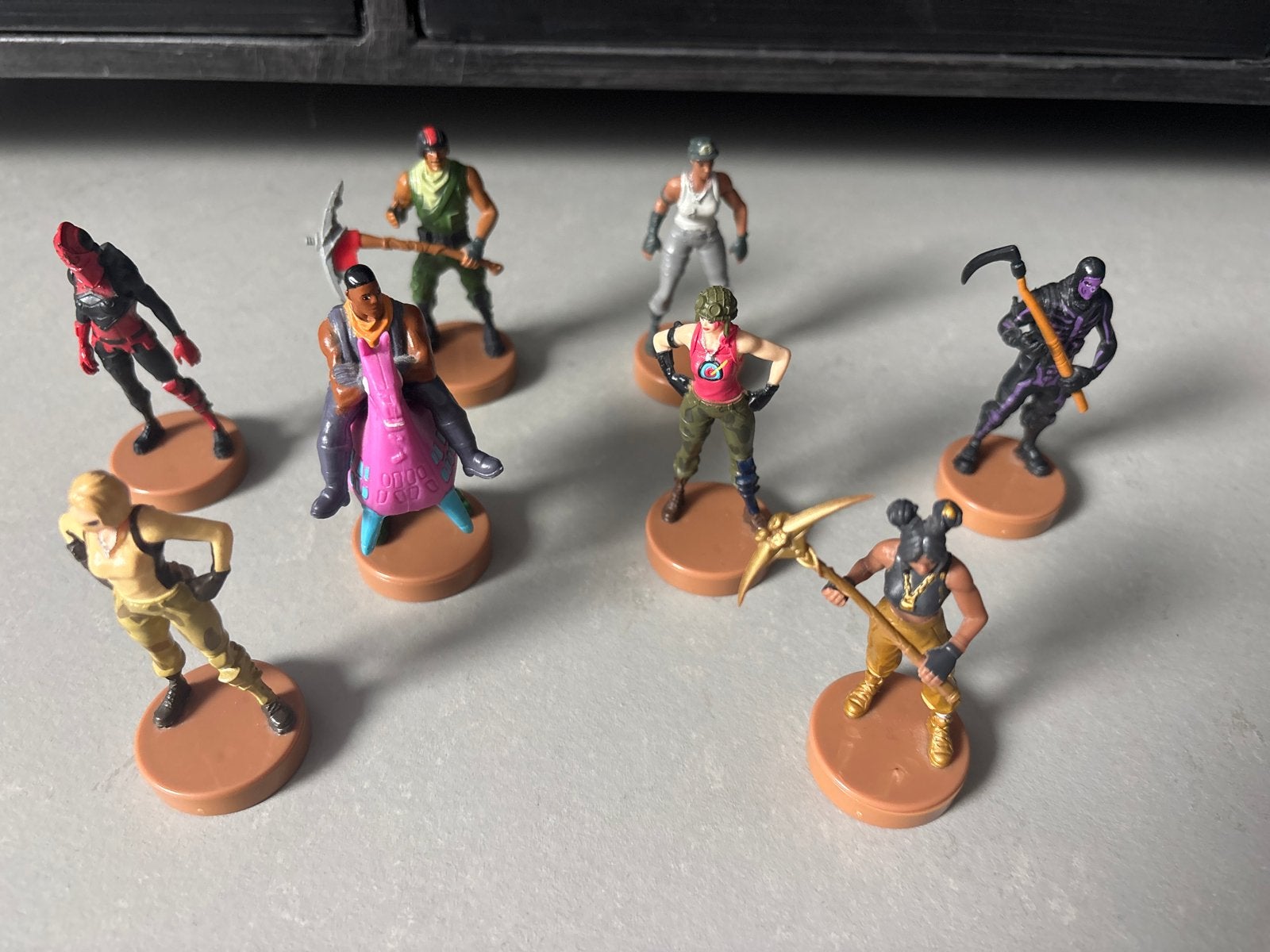 Fortnite actiefiguren set - 8 stuks, Ophalen of Verzenden, Gebruikt
