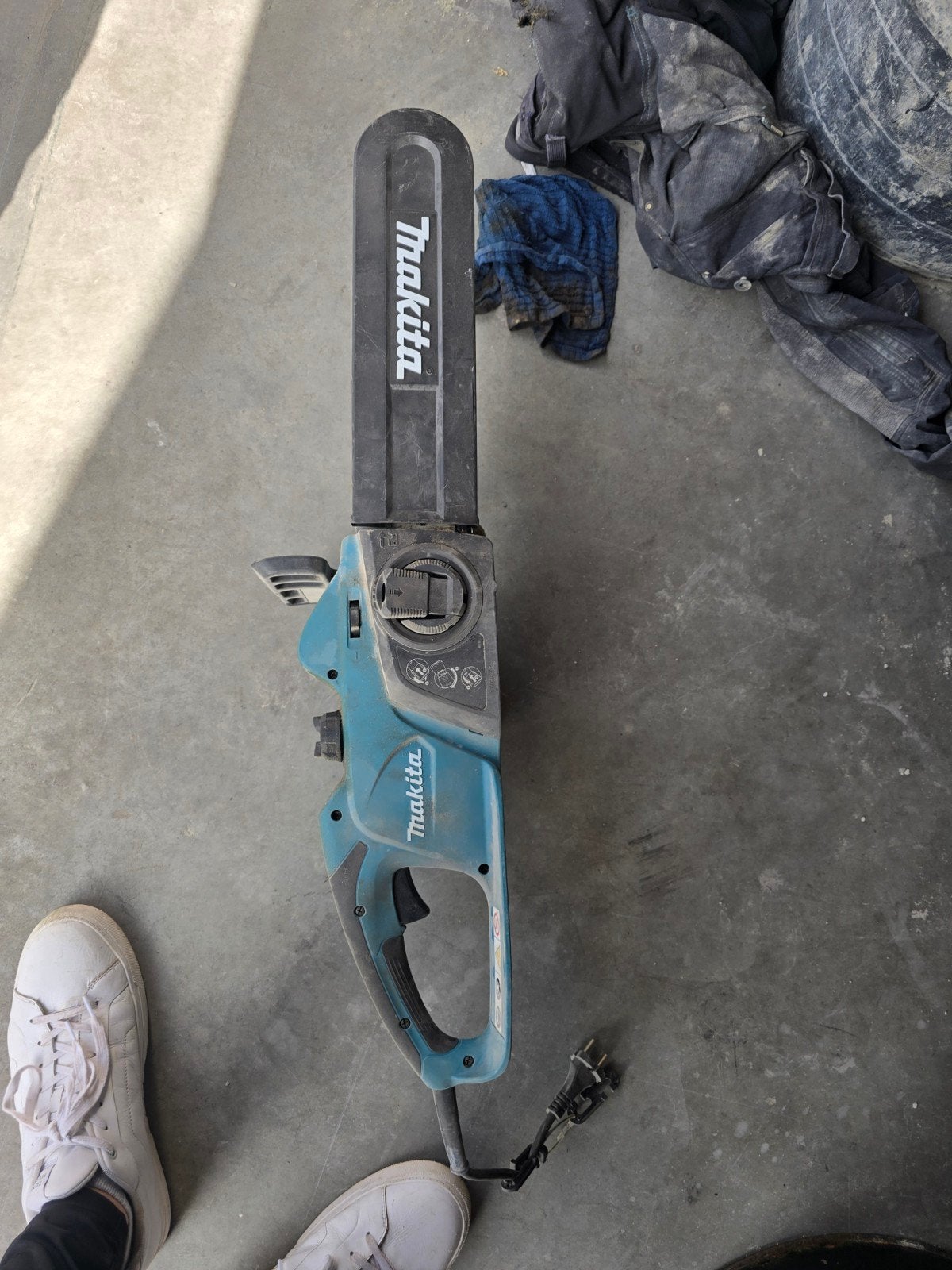 Makita elektrische kettingzaag, Gebruikt, 70 mm of meer, Kettingzaag, Ophalen of Verzenden