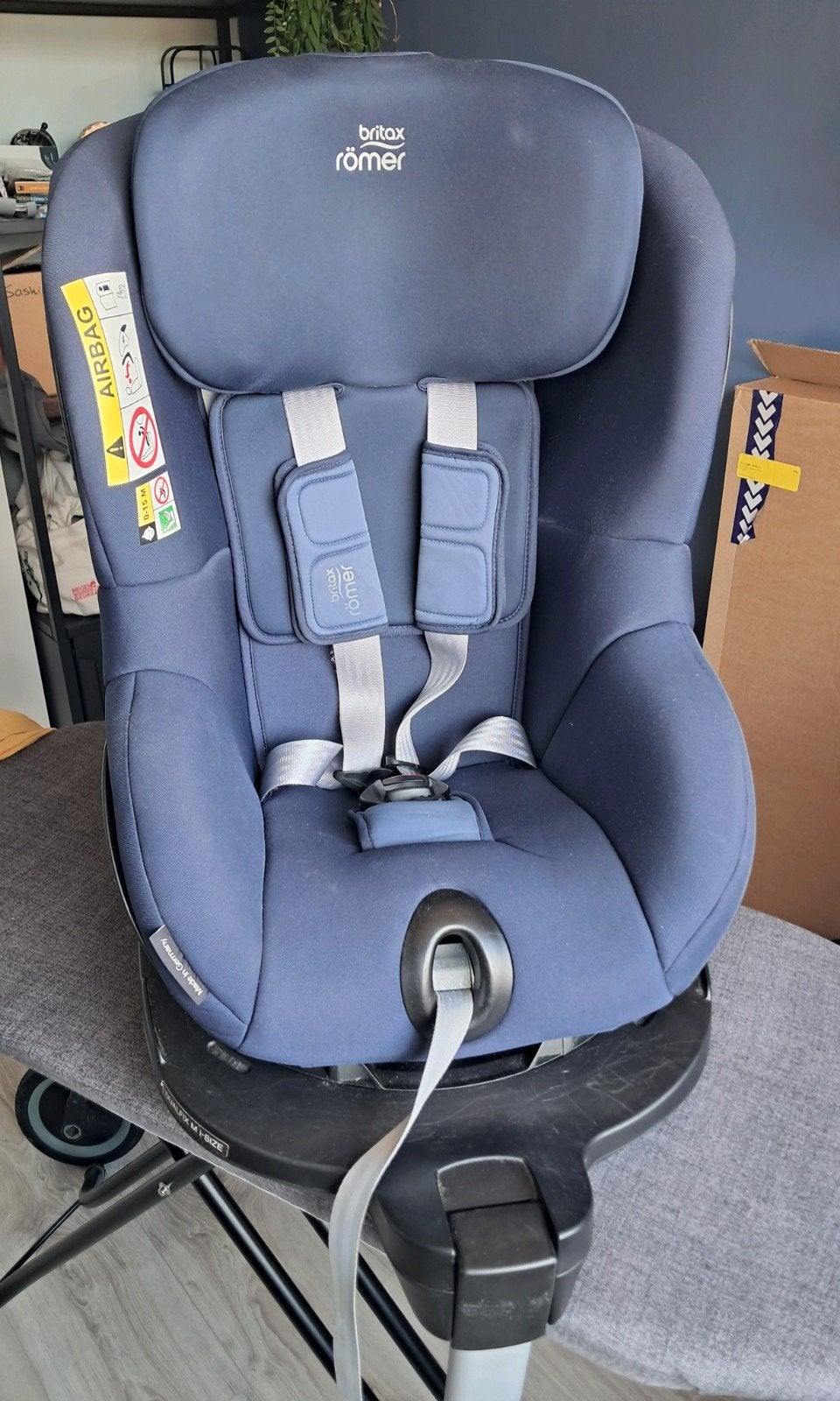 Britax Römer Dualfix M i-Size autostoel, Ophalen, Romer, 9 t/m 18 kg, Verstelbare rugleuning
