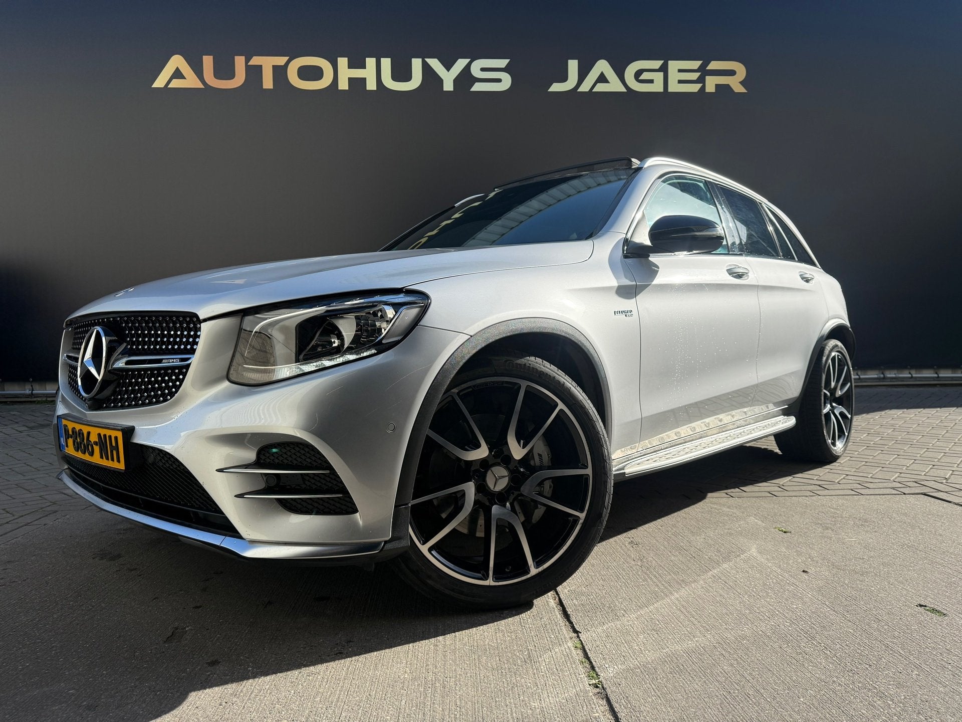 Mercedes-Benz GLC-klasse AMG 43 4MATIC Pano Alcantara Memory, Auto's, Automaat, Gebruikt, 367 pk, 2996 cc