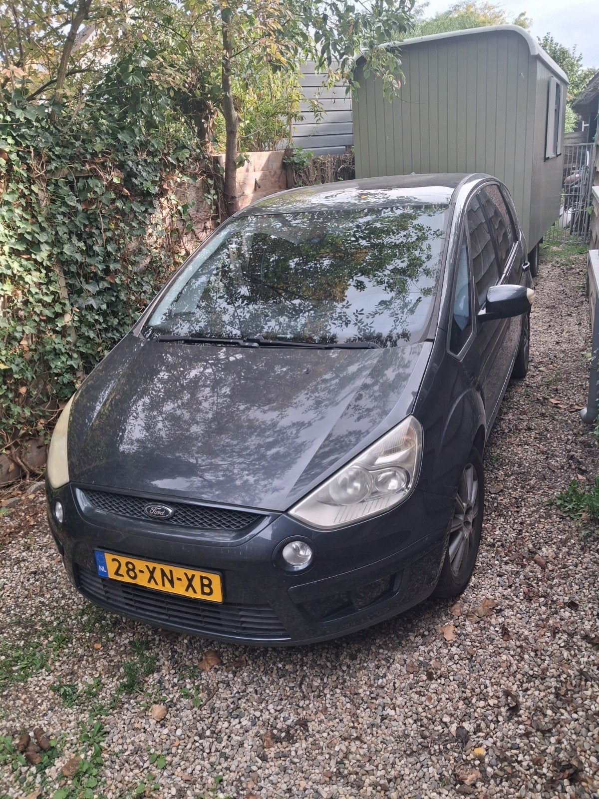 Ford S-Max 7 persoons  2.0 2007 Grijs lezen!, Auto's, Voorwielaandrijving, Stof, Euro 6, 1505 kg