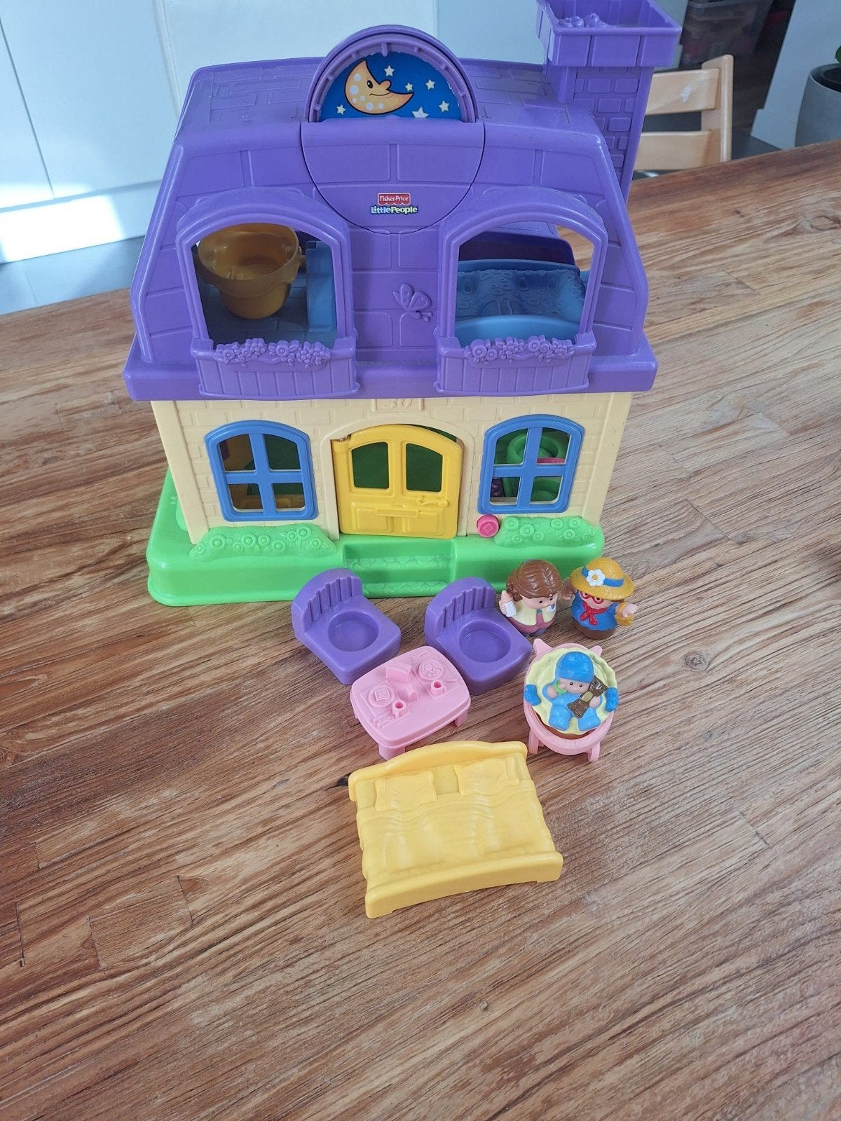Fisher Price Little People Grappige Geluiden Huis, Ophalen of Verzenden, Gebruikt, Overige typen, Met geluid