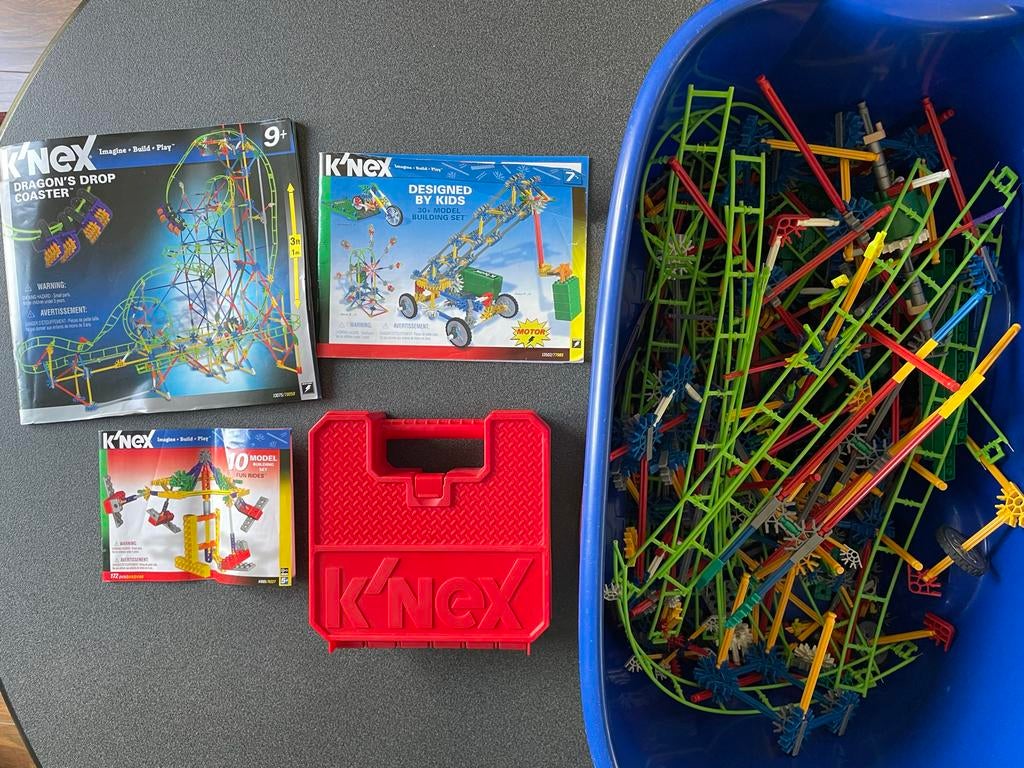K'nex Dragon's Drop Coaster & meer bouwmidellen, Kinderen en Baby's, Speelgoed | Bouwstenen, Ophalen of Verzenden, Gebruikt, K'nex
