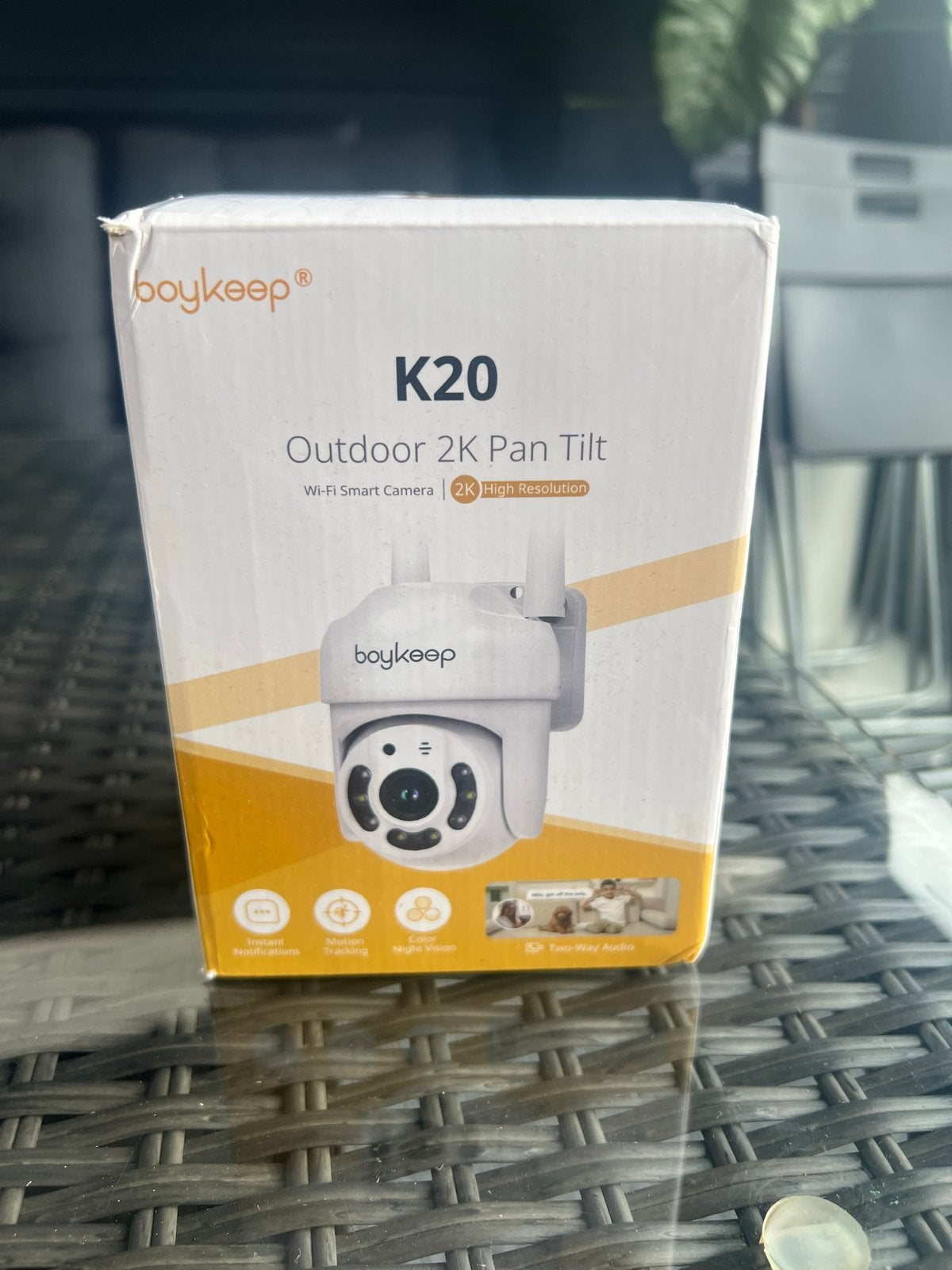 Boykeep K20 Outdoor 2K Pan Tilt Wi-Fi Smart Camera, Audio, Tv en Foto, Videobewaking, Ophalen of Verzenden, Nieuw, Buitencamera