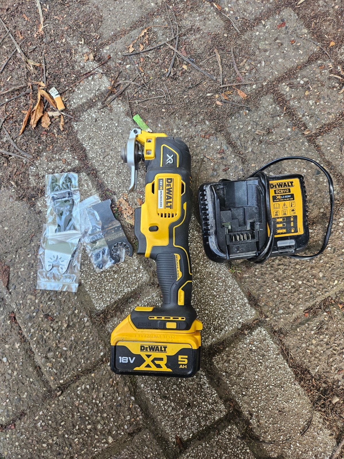 Dewalt multitool, Doe-het-zelf en Verbouw, Gereedschap | Boormachines, Ophalen of Verzenden, Zo goed als nieuw, Overige typen