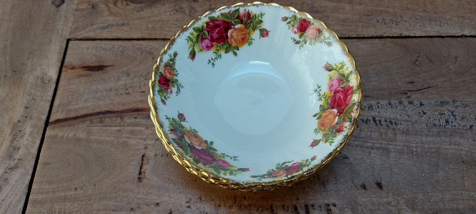 Royal Albert Old Country Roses Compote Schaaltje 16cm, Ophalen of Verzenden