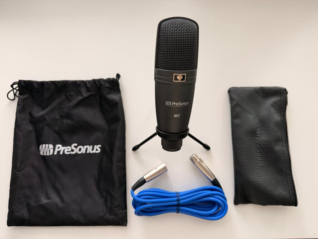 Presonus M7 Condensator Microfoon Set - Gloednieuw, Ophalen of Verzenden, Zo goed als nieuw, Studiomicrofoon